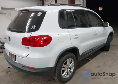 2016 Volkswagen Tiguan S из США, поврежденный, VIN WVGAV7AX2GW601584